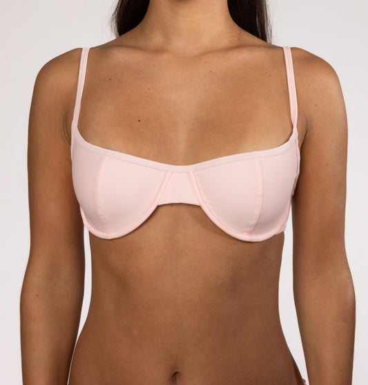 Millie bikini top - pink